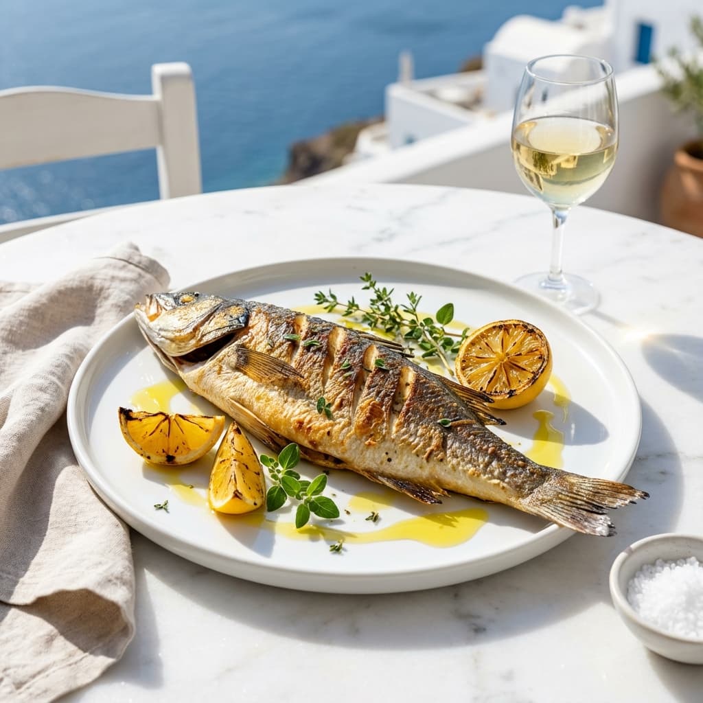 Fresh grilled fish